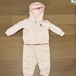 Ralph Lauren Soft Pink Baby Hoodie